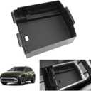 LUWU 2025 Tucson Accessories for 2025 Hyundai Tucson Hybrid Center Console Organizer Armrest Storage Box Armrest Console Organizer Insert Tray Black-trim(NOT FOR 2025 SEL/SE)