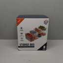 ClearSpace Plastic Pantry Organization and Food Storage Bin  Great Kitchen Organization and Kitchen Storage  Fridge Organizer Bins 8 Pack