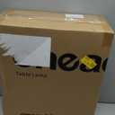 Oneach 25.75" Modern Table Lamp Set of 2, Bedside Lamps with USB Ports, Silver Nightstand Lamps Set for Living Room Bedroom House Bedside Home Office Family