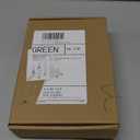 Skyley 6 Pieces Korean Soju Shot Glasses Sets Porcelain Cups Korean Ceramic Cups Tea Accessories Drinkware, Handcrafted Ceramic(Dark Brown,Sand Gold Pattern)