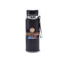 SipSavor, Stainless Steel Water Bottle, Double Walled & Vacuum Insulated,1000ml with temp display, keep drinks Cold/Hot for18 hrs Leakproof & Rust proof, Reusable ideal for Gym Office & School (Black)