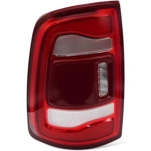 Tail Light Compatible with 2019-2023 RAM 2500 3500 Left Taillamp w/Blind Spot Driver Side Rear Brake Light Assembly 68361721AH CH2800223