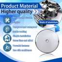 18-760 Air Cleaner Outer Cover for Billet Sucker and Big Sucker Stage, Chrome Cover Compatible with Most Harley Davidson Models