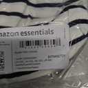 Amazon Essentials Womens Jersey Standard-Fit V-Neck Tank Top (XX-Large, Black White Stripe)