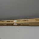 1" Curtain Rod Telescoping Single Drapery Rod 36-72 Inches, Square Finials, Bronze