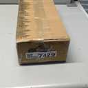 RICHER HOUSE Dual-Level Guardrail Floating Shelves, Rustic Wood Bathroom Shelf Wall Mounted, Over Toilet Paper Storage Shelves for Wall Decor, Bathroom Organizers - Black (2 in 1)