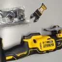 DEWALT 20V MAX XR Oscillating Multi-Tool Cordless, Variable Speed Brushless Motor Multitool with LED Light, Extended Runtime, Includes Two Wood Cutting Blades, Tool Only (DCS356B)