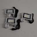 MIWAT 3Pack 20W LED Motion Sensor Flood Lights, PIR Sensor Lamp, 6000K Intelligent Daylight, Super Bright Waterproof Security Floodlight for Patio Ourdoor