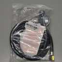 DOZYANT 12 Feet Universal QCC1 Low Pressure Propane Regulator Grill Replacement with 12 FT Hose for Most LP Gas Grill, Heater and Fire Pit Table, 3/8" Female Flare Nut