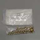 Leather Chain Belt Bag for Women White Crossbody Waist Purse Fanny Pack Fashion Evening Clutch Handbag Detachable