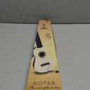 Kids Toy Guitar 6 String,17 inch Guitar Baby Kids Cute Guitar Rhyme Developmental Musical Instrument Educational Toy for Toddlers