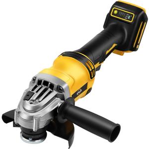 Cordless Angle Grinder Compatible with DEWALT 20V Max Battery, 4-1/2-Inch, 11000 RPM Brushless Motor for Cutting, Grinding, Polishing (No Battery)