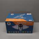 Outdoor Floodlight Camera 1 Pack, WiFi 1080P Security Cam, PIR Motion Sensor Light with Siren Alarm, IP65 Waterproof, Colorful Night Vision, Dusk to Dawn, Two-Way Audio, 64GB MicroSD, Work with Alexa