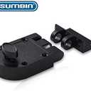 Jimmy Proof Deadbolt Lock with Keyed (Black)