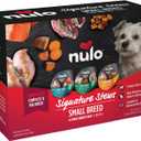 Nulo Signature Stews Variety Pack: Small Breed Wet Dog Food, 2.8 oz, Pack of 12 (EXP 02/04/28)