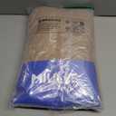 MIULEE Brown Linen Curtains 84 Inch Length for Bedroom Living Room, Soft Thick Linen Textured Window Drapes Semi Sheer Light Filtering Back Tab Rod Pocket Burlap Look Farmhouse Decor, 2 Panels