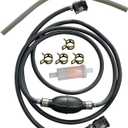 32-858104K08 Outboard Fuel Line 5/16" 10 Ft Hose Kit Compatible with Yamaha Marine Johnson Mercury Outboard 4 hp-200 hp Includes Primer Bulb Tank Quick Female Connector 35-816296-4 Fuel Filter