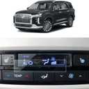 2PCS Car Screen Protector for Hyundai Palisade 2024 2025 2023 2022 2021 2020 Accessories Rear-seat Air Conditioning Nano Touchscreen Protector Film HD Clear Bubble Free