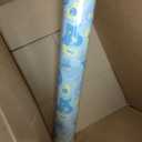 WRAPAHOLIC 30 Inch Reversible Wrapping Paper - 24 inch X 65.6 feet Jumbo Roll Baby Boy Design, Perfect for Kids Birthday, Party, Holiday, Baby Shower Packing, 24 x 787 Inch