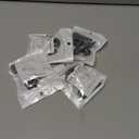 4 Pack Child Proof Cabinet Locks,Baby Proofing Locks for Cabinets, Oven, Freezer & More,Easy to Install, No Drill, Secure Adhesive (Grey) (Gray)