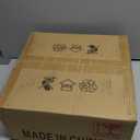 HuixuTe Modern Semi Flush Mount Ceiling Light, 3-Light Black Close to Ceiling Light Fixture with Frosted Glass Shade for Living Room Entryway Bedroom