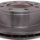 ACDelco Silver Rear Brake Rotor 18A926A | GM 19241878 Brake Rotors for Select Chevy Silverado, Chevrolet Suburban, Avalanche, GMC Sierra, Savana, Yukon XL, and more