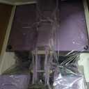 Heat Press 15x15 inch Industrial Quality Sublimation Heat Press, Slide Out Heat Transfer Machine for T-Shirt, Purple