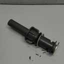 Pop Up Bathroom Sink Drain - Bathroom Sink Stopper with Overflow for Faucet Vessel, Push Type Bathroom Sink Vanity Assembly with Strainer, Brushed Nickel