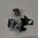 4 Set Sliding Security Window Lock Aluminum Alloy Stable Vertical Horizontal Sliding Door Stopper,with Buffer Pad Key