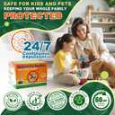 Mouse Rodent Repellent 24 Pack, Peppermint Oil Balls for Rodents Outdoor and Indoor Use, Deterrent Rats Mice Repellent for Car,Kitchen