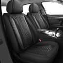 Seat Covers Full Set, Leather Car Seat Covers for SUV,Truck,Sedan