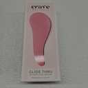 Crave Naturals Glide Thru Hair Brush - Detangler Brush for Curly, Straight, Wet or Dry Hair - Gentle Detangling Brushes for Adults, Kids, Toddlers - Hair Accessories for Women, 7.5x3 - Pink (1 Pack (Regular))