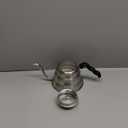 Hario V60 "Buono" Drip Kettle Stovetop Gooseneck Coffee Kettle 1.0L, Stainless Steel,Silver