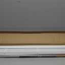 Cordless Room Darkening Mini Blind - 34 Inch Width, 64 Inch Length, 1" Slat Size - Pearl White - Cordless GII Deluxe Sundown Horizontal Windows Blinds for Interior by Achim Home Decor