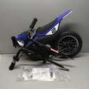 Razor MX125 Dirt Rocket Electric-Powered Bike with Authentic Motocross Geometry, Rear-Wheel Drive,100-watt, high-Torque, Chain-Driven Motor, for Kids 7+, Blue
