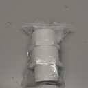 2PCS 1-1/2 Inch Male Thread White PVC Fittings 2-Way PVC Pipe Coupling Adapter Connectors with 1.5" Male Thread Schedule 40 HE054-1-1/2
