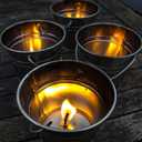 Sadnyy 24 Pcs 3.5 Inch Small Metal Buckets with Handle, Mini Metal Pail Tin Galvanized Pail Container for Crayon Storage Wedding Table Decorations Trick or Treat Flower Plant Party Gift (Silver)