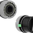 1 Pair 4WD Front Manual Wheel Locking Hub 1C3Z-3B396-DA for Ford F250 F350 F450 F550 1999-2004 for Ford 4x4 Manual Locking Hub Axle Actuator Locking Drive Hub Replace Parts