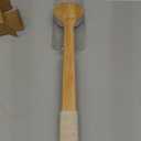 Back Brush for Shower, 17.32'' Long Handle Soft Bristles for Sensitive Skin, Effective for Cleansing, Non Slip Grip, Wall Mounted Dry Quickly, Exfoliation Body Scrubber for Men/Women/Elderly