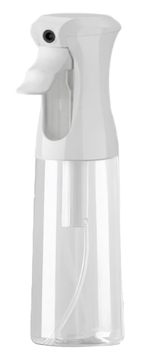 THINTON Continuous Spray Bottles for Hair 6.8oz/200ml Ultra Fine Mister Spray Bottle (White)