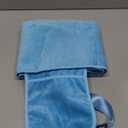 Toddler Airplane Bed, Portable Kids Airplane Seat Extender, Airplane Travel Essentials for Toddlers, Comfortable Footrest for Kids, Must-Have Toddler Travel Bed for Flights (Blue)