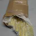 4" X 4" Satin Brass Door Hinges  36 Pack Gold Door Hinges with 5/8" Radius, Rounded Interior Heavy Duty 4 Inch Exterior & Front Door Hinge for Residential Use