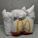 Extra Thick and Full Set of 2 Plump Cotton Fabric Throw Pillow Inserts, Overfilled Cushion Filler, 18 X 18 Inches