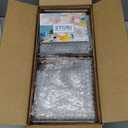 STORi Audrey Stackable Bin Clear Plastic Organizer Drawers | 2 Piece Set | Organize Cosmetics and Beauty Supplies on a Vanity | Made in USA