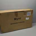 Mynt FSA Eligible HSA Approved Shiatsu Neck and Back Massager for Chair with 10 Deep Kneading Nodes, 2D & 3D Back Massage with Heat, Portable Spot Massage Chair Pad (Black)