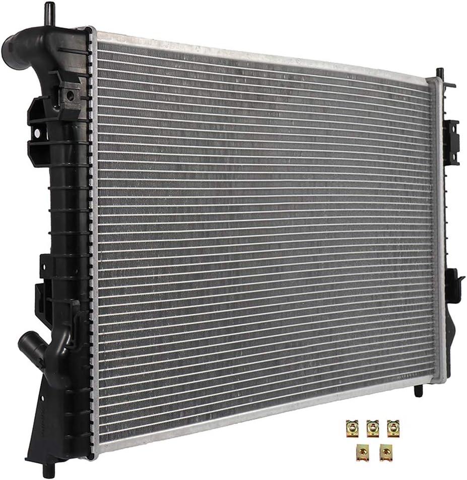 SCITOO 2937 Radiator Fit 2007-2014 for Ford for Edge 3.5L 2011-2014 for Ford for Edge 3.7L 2009-2012 for Ford for Flex 3.5L 2008-2019 for Ford for Taurus 3.5L 2008-2009 for Ford for Taurus X 3.5L