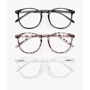 IBOANN Iconic Blue Light Glasses for Woman - Computer Glasses up to 99% Blue Light Blocking - Anti Eyestrain & UV Glare