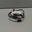 Zhehao 4 Pcs Mini Craft Iron Small Heat Press 3.39 x 2.36 x 2.56 Portable Heat Transfer Machine with Charging Base Accessories DIY Clothe Bead Patch Bag Hat Vinyl(Rose Red, Green, Blue, White)