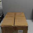 JARHETUN TV Stand with Fabric Drawer for 55 Inch TV, Entertainment Center with Open Shelves, Media TV Console Table for Living Room, Bedroom, Black (46.1 Inches)