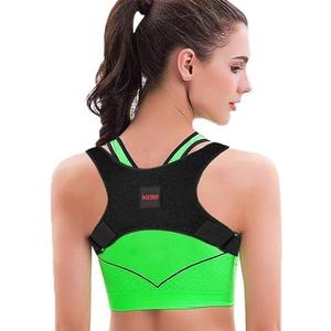 Posture Corrector for Women and Men, Adjustable Back Brace for Spine Alignment and Posture Support, Upper Back Pain Relief, Comfortable and Effective Back Brace for Better Posture (Medium/Large) Black